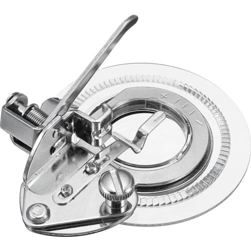 1Pcs Flower Stitch Embroidery Presser Foot Circluar Design Flower Inspired Sewing Foot For Most Low Shank Singer Sewing Machine