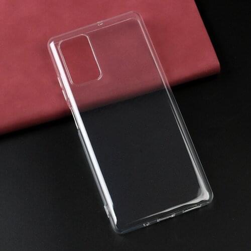 Transparent Phone Case For Blackvie A100 Back Cover Soft Black TPU Case For Blackvie A100 SmartPhone Gel Pudding Silicone Caso