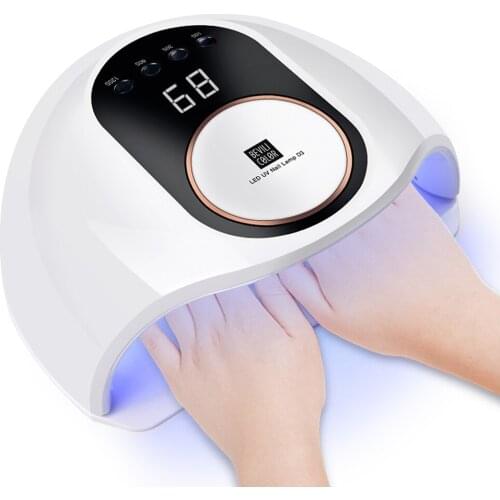 168W UV LED Lamp For Nails Dryer Two Hand Ice Lamp 42 LEDS For Manicure Gel Nail Lamp Drying Lamp For Gel Varnish
