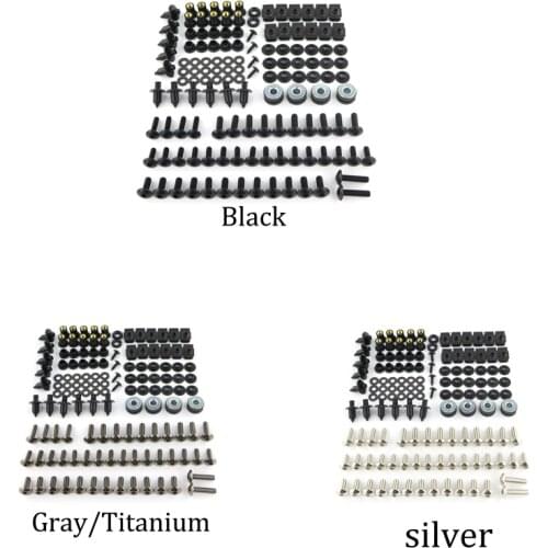 Fit For Suzuki GSX 650F GSX750S GSX1000/S GSX 1100 Katana SV650 SV1000/S Motorcycle Complete Fairing Bolts Kit Screw