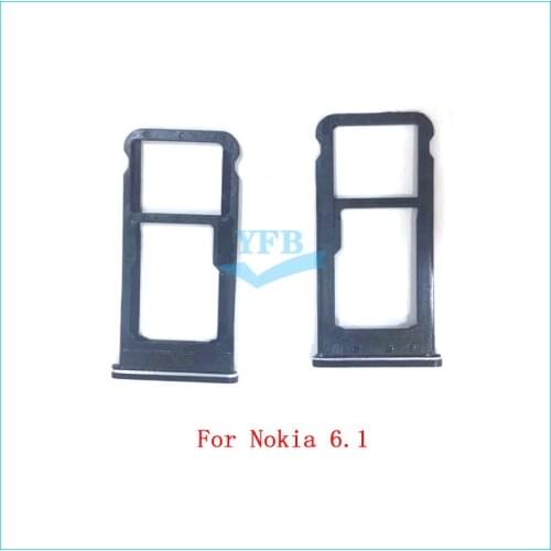 For Nokia 6.1 Plus TA-1099/1103 X6 2018 Micro Sim Card Holder Slot Tray Replacement Adapters part