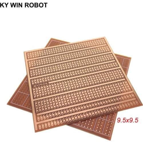 1pcs DIY 9.5*9.5CM Prototype Paper PCB Universal Experiment Matrix Circuit Board 9.5x9.5CM