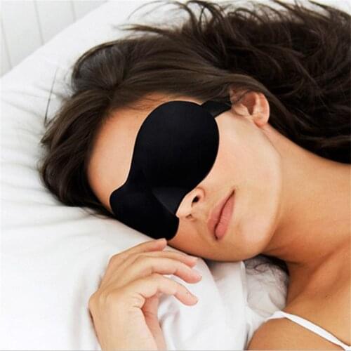 3D Travel Sleeping Eye Mask Memory Foam Padded Shade Cover Rest Sleep Eyepatch Blindfold Shield Sleep Mask