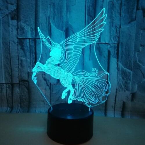 3d Creative Small Table Lamp Led Decoration Personality Customized Gift 3d Night Bedside Acrylique Usb 3d Desk Lamp