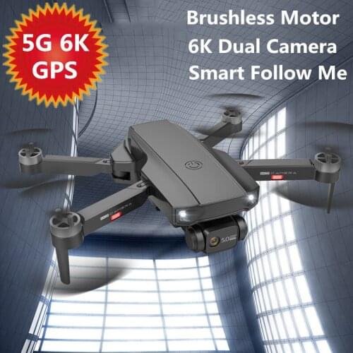 5G 6K GPS Drone With 6K ESC HD Camera Professional Quadcopter GPS Dual Position Smart Follow Brushless Aricraft RC Toy Gift Boys