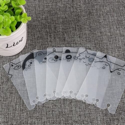 7 Sheet/pack A5/A6 Separator Separation Binder Index Page for Loose Shell Notebook Dividers 3 Holes Office Supplies Stationery
