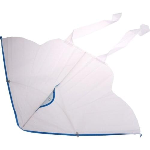 80*80cm DIY Painting Kite Foldable Outdoor Beach Kite Children Kids Sport Funny Toys Colorful Kite Flying Toy party favor