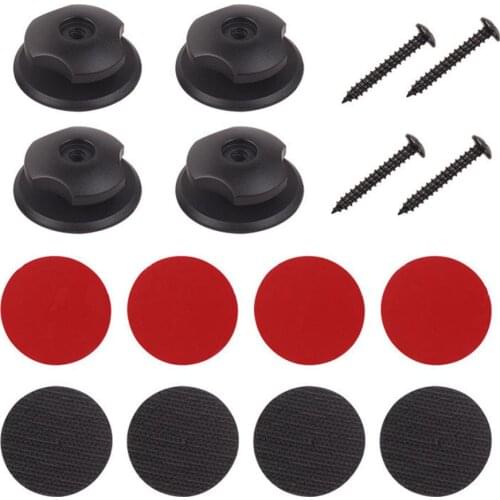 4pcs Car Trunk Hooks Auto Accessories Car Net Organizer Fixing Tools Rear Cargo Mounting Point Hook Trunk Luggage Net Bag Hanger