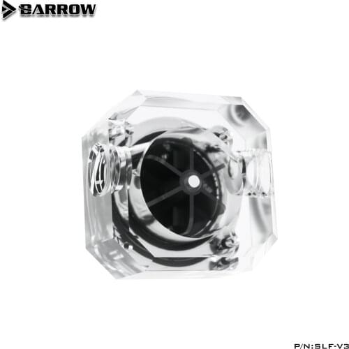 BARROW Water Flow Velocity Meter ( Electronic Data sensor ) SLF - V3 Water Cooler System Transparent Filter Flow meter