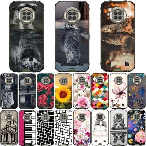 For DOOGEE S96 PRO Case Wolf Silicon TPU Fundas for Doogee S96 Pro Cat Animal Shell Bag Housing Phone Cases