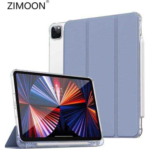 For iPad Air 4/3/2 Case for iPad Pro 11/10.5 Smart Cover for iPad 10.2/9.7 Soft Case for iPad mini 4/5 Cover with Pencil Holder