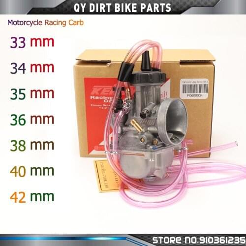 Universal PWK33mm 34mm 35mm 36mm 38mm 40mm 42mm Carburetor For KEIHIN 2T 4T Scooter ATV UTV 250CC 300CC 350CC 400CC Engine