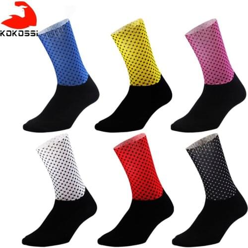 KoKossi Cycling Running Socks Basketball Climbing Running Walking Sports Socks Breathable Comfortable Soft Skin-friendly