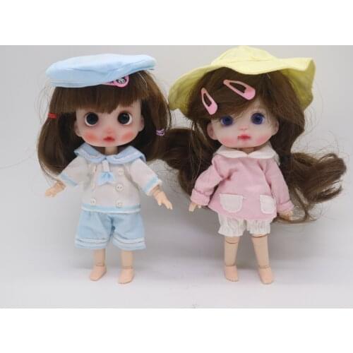 OB11 doll customization 1/8 BJD dolls OB doll DIY polymer clay doll mini doll