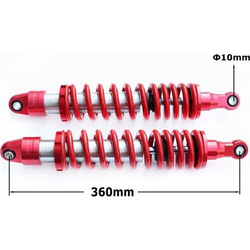 M10 360mm Red Motorcycle Off-Road Moto Mountain Dirt Bike Front Shock Absorber Suspension Protector