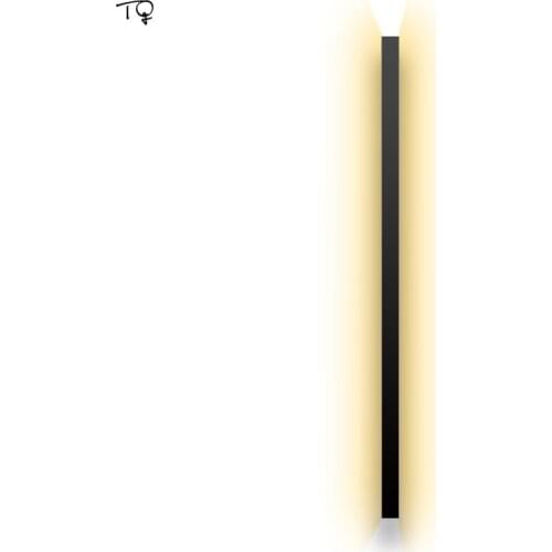 Nordic Minimalist Simple Long Wall Lamp Modern Atmosphere Led Wall Sconces Background Living Room Bedroom Bedside Lamp Study Bar