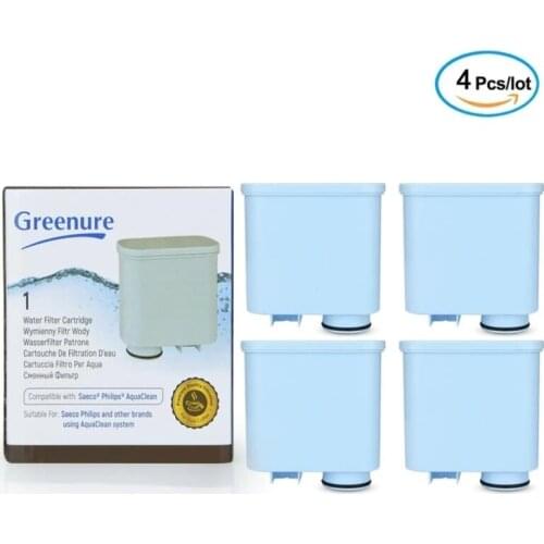 Pack of 4 CMF009 coffee machine water filter replacement parts, suitable for Philips Saeco AquaClean CA6903/ 10/00/01/22/47