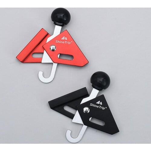 Tent Pole Tips Caps Anti-Puncture Round Canopy Rod Top Cap Aluminum Alloy Single Tent Support Thimble Camping Accessories