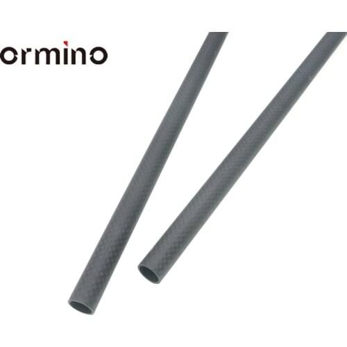 Ormino 2PCS 14mm X 12mm Carbon Fiber Tube Drone Quadcopter Frame arm Landing Gear Rc Drone kit Multicopter 14X12X500mm tube