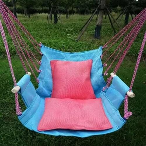 Hammock Portable Beach Chair Hanging Rope Chair Swing Chair Seat For Adults Kids 150kg Boho Style Garden Hammock Indoor Outdoor