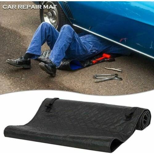 150*70cm Portable Car Repair Pad Outdoor Car Repair Lying Pad Blanket Folding Rolling Repairing Tools Pad Mat With Storage Bag