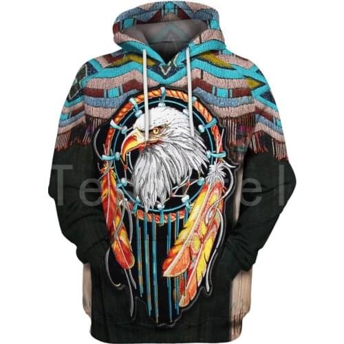 Tessffel Indian Native Harajuku Casual Colorful Tracksuit New Fashion 3Dfull Print Hoodie/Sweatshirt/Jacket/Men Women s-4