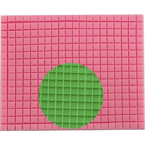 Square small grid 320 grid 16 x 20 grid silicone flip sugar cake mold DIY baking tool gypsum drop soap mold