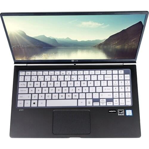 Silicone Laptop Keyboard Cover Skin Protector For LG Gram 17 17Z90N 17Z95N 17Z90P 17Z990 Gram 15 15Z90N 15Z980 15Z990 Gram 14 13