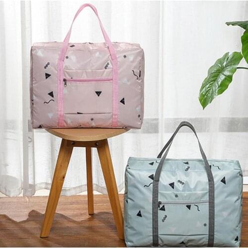 Folding Clothes Storage Bag Large Capacity Travel Package Bags Durable Home Quilt Organizer Bag Oxford Waterproof Container 1PC