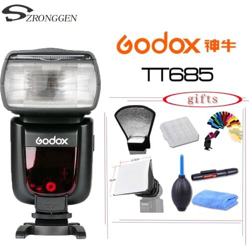 Flash GODOX TT685N/S/O/C/F i-TTL 2.4G Wireless Radio System Master Flash light Speedlite for Nikon Sony Canon Fujifilm Olympus