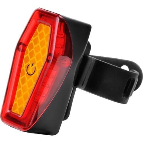 Bike Tail Lamp USB LED Bicycle Rear Light Multi Mode Cycling Warning Light Night Riding for Bike Scooter Folding Bike