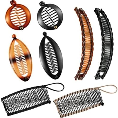 Hair Claws Hairpins Acrylic Trendy Hair Clip Hair Claw Banana Clip For Women Girl Hair Accessories Sets YR022501