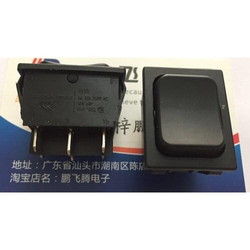 1PCS 1839.1402 German MARQUARDT ship switch 6-foot 3 gear bilateral self-reset self-elastic rocker switch 6A250VAC