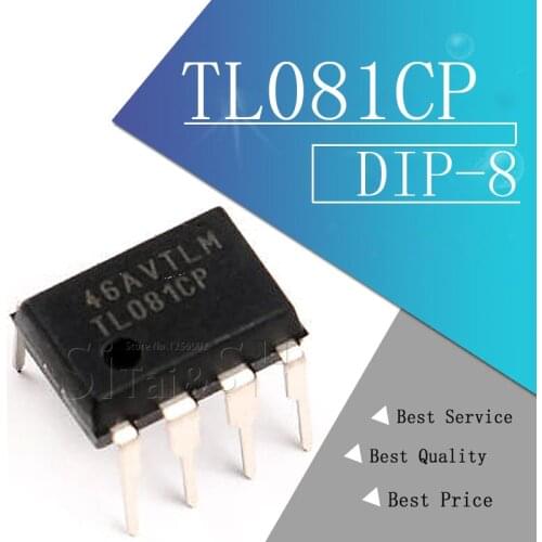 10pcs/lot TL081CP DIP8 TL081 DIP new and original IC