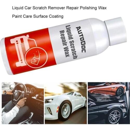 100ML Car Accessories Liquid Scratch Repair Wax Remover Scratch Wax Polished N6B3