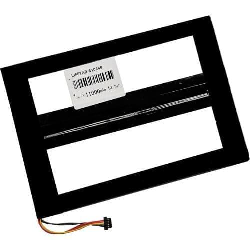 5-wire plug 3.7 11000mAh Li-Polymer Battery For tablet PC MEDION LIFETAB S10346