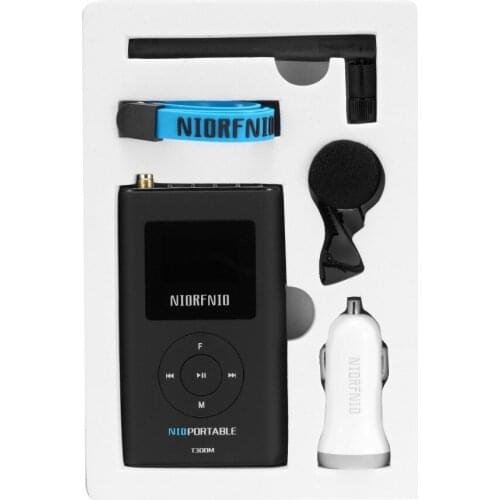 Free Shipping 2017 New Wireless 3.5mm Car LCD Display NIO-T300M 0.3W FM Transmmitter