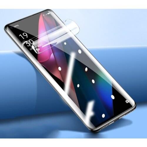 EXUNTON Soft TPU Film for OPPO Find X3 Pro X3Pro Front Full Coverage Ultra-thin Super Clear Screen Protector Protective Film