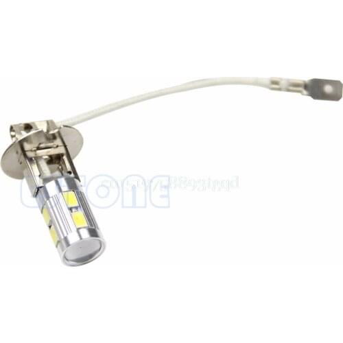 H3 White 10 LED 5630 SMD Fog LED Auto Bulb Tail Turn Driving Light High Beam