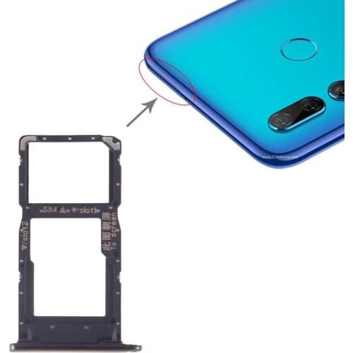 IPartsBuy SIM Card Tray + SIM Card Tray / Micro SD Card Tray for Huawei P Smart+ 2019