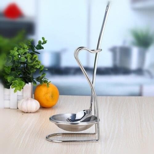Multifunctional Kitchen Storage Tool Stainless Steel Spoon Rack Soup Spoon Holders Spatula Rack Shelf Holders Tray