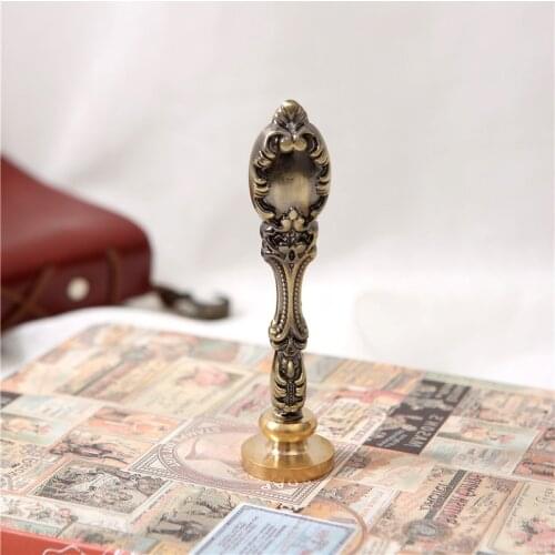 Fire Paint Wax Seal Fashion Metal Sealing Wax Seal Wedding Invitation Birthday Gift Sealing Wax Stamp Custom