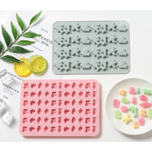 Cartoon Fruit/Animal Pattern Cake Fondant Cookie Decor Mold DIY Cake Baking Tools DIY Ice Tray Chocolate Mould