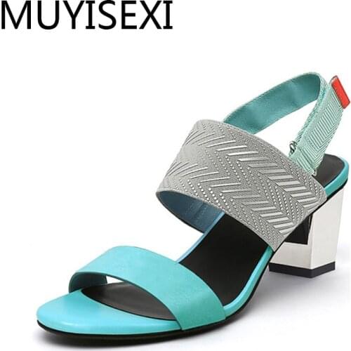 MUYISEXI Shoes With Medium Heels