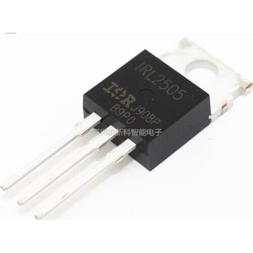 Xinyuan 10pcs/lot IRL2505PBF a-220 IRL2505 TO220 nuevo transistor del FET del MOS