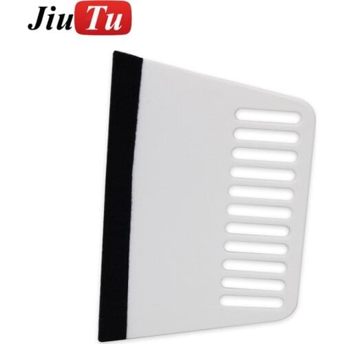 Non-Scratch Flexible Scraping Film Scraper Tool Water Window Wiper Drying Blade Clean Soft Silicone Handy Squeegee Tools