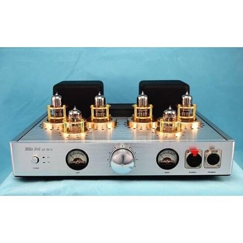 12AT7 6H30PI fully balanced vacuum tube amp, power 2W (600Ω), frequency response 5Hz-80KHz (-3dB), 10Hz-30KHz (-1dB)