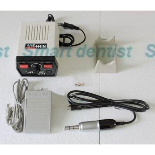 SAESHIN Dental Micro Motor E-type Carbon Brush Handpiece204+108EI 35,000RPM 220V