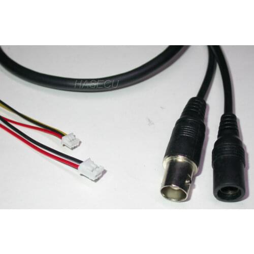 1.25mm (2pcs) Standard 5PIN cable 3PINs (1.25mm pitch) + 2PINs (2.0mm pitch) for CCTV camera module PCB board about 45cm length