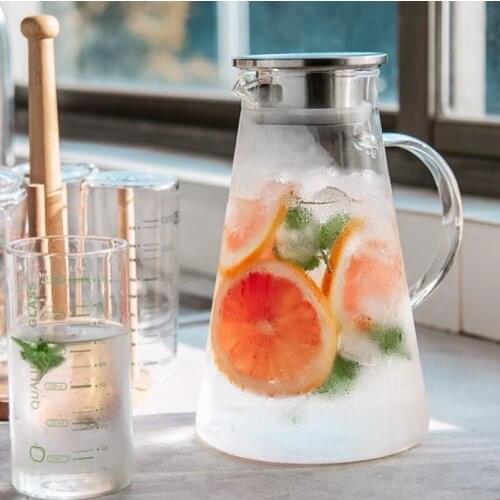 Glass Tea Pot Set Infuseur à thé Cold Water Bottle Household Heat-Resistant Explosion-Proof Cup Milk Oolong чай пуэр черный